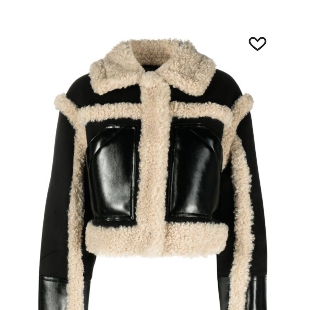 Stand Studio Edith Shearling jacket- Small